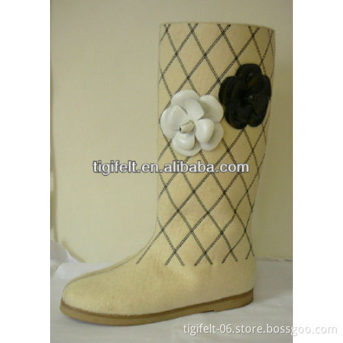 Winter Snow Felt Boot